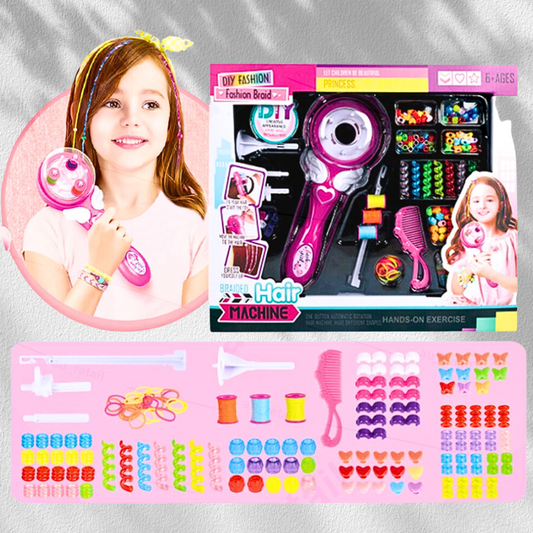 Veliki set pletenice za devojčice